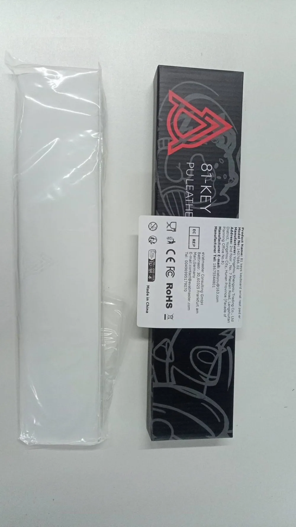 

81-клавишная игровая клавиатура, подставка для запястий, эргономичная мягкая пена с эффектом памяти, поддержка рук, клавиатура, игровые аксессуары