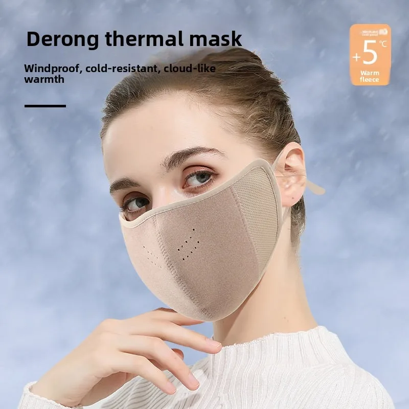 Winter Thermal Face Mask for Cycling Ski Motorcycle Windproof Breathable 3D Ergonomic Eye Corner Cut Design Cold Weather Outdoor