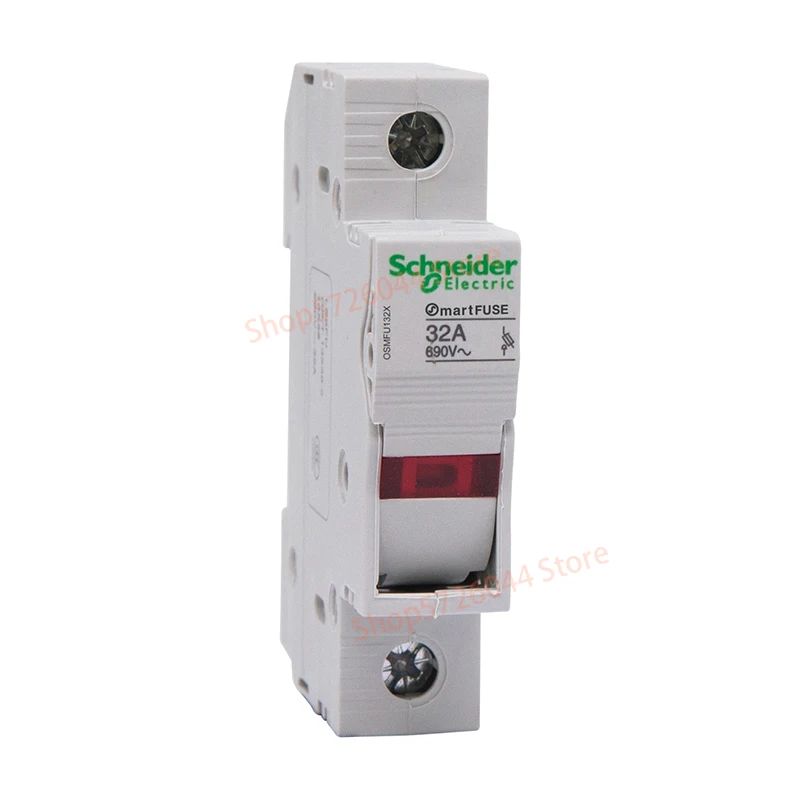 OSMFU132X Schneider Rail type fuse base Osmart Fuse 1P 32A 690V