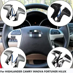 Automatyczny wielofunkcyjny przycisk sterowania dźwiękiem na kierownicy przycisk głośności AC dla HIGHLANDER CAMRY INNOVA FORTUNER 84250-06180