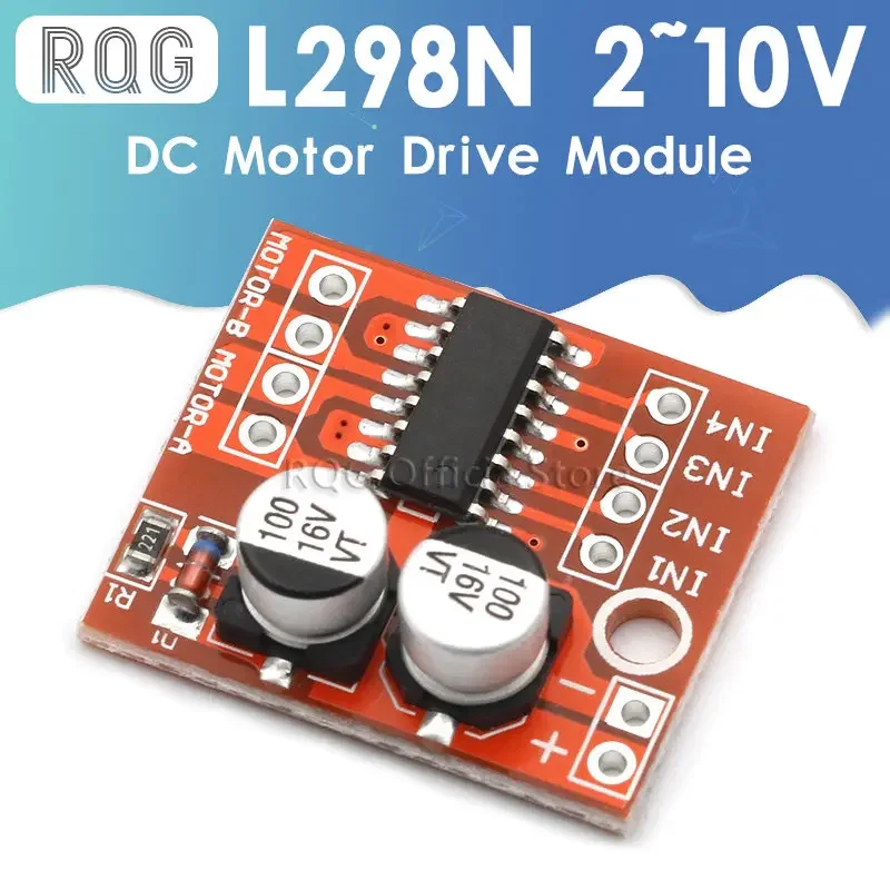 DC Motor Drive Module Reversing PWM Speed Dual H Bridge Stepper Motor Mini Victory L298N