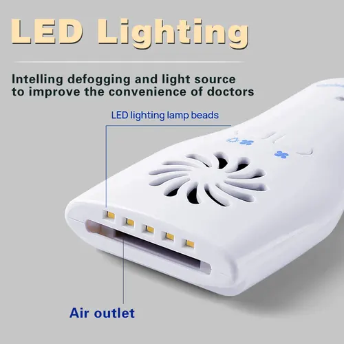 Imagen 2 del producto Espejo antiniebla Dental automático para fotografía Oral, Reflector, espejo antivaho, suministros dentales oclusales bucales de ortodoncia