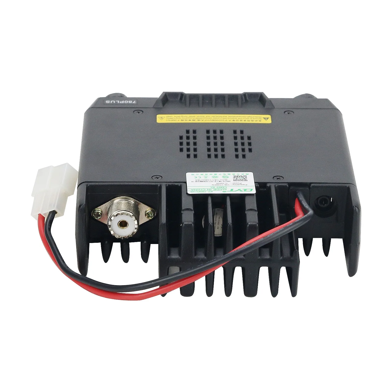 ตัวรับส่งสัญญาณ KT-780Plus qyt UHF 136-174MHz UHF 400-480MHz ตัวรับส่งสัญญาณวิทยุมือถือ10-50km 100W VHF สำหรับยานพาหนะเรือ