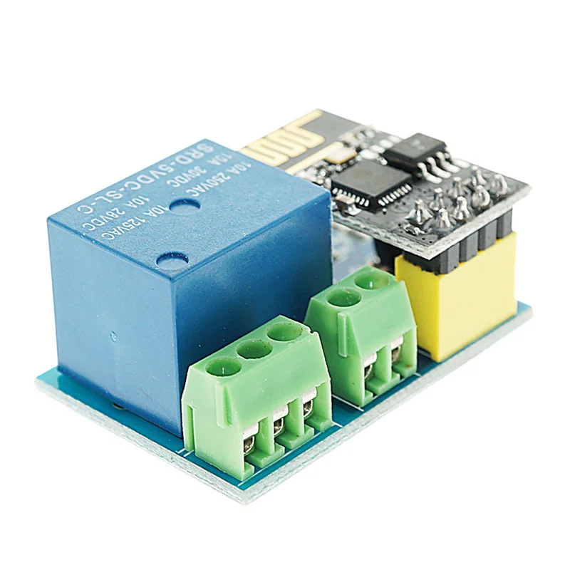 ABMF-3X ESP8266 ESP-01S Módulo de relé WIFI Smart Socket Módulo WIFI sem fio ESP-01S