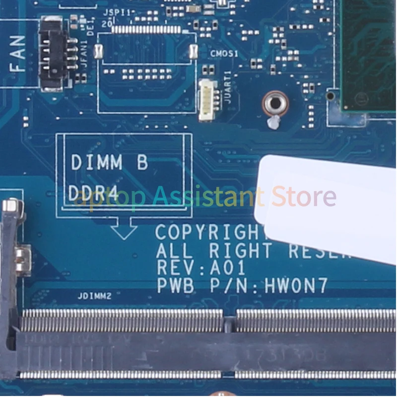 Imagem -05 - Laptop Mainboard para Dell Latitude Notebook Motherboard La-e132p i3 i5 7th Gen 0r0yrf 0mp2yx 0yf9vm 0vtfrd 0cjwhx