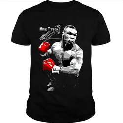 T-Shirt dla mężczyzn letnia koszula Mike Tyson boks Retro T Shirt śmieszne Retro letnie koszulki prezent męskie ubrania Ropa Hombre