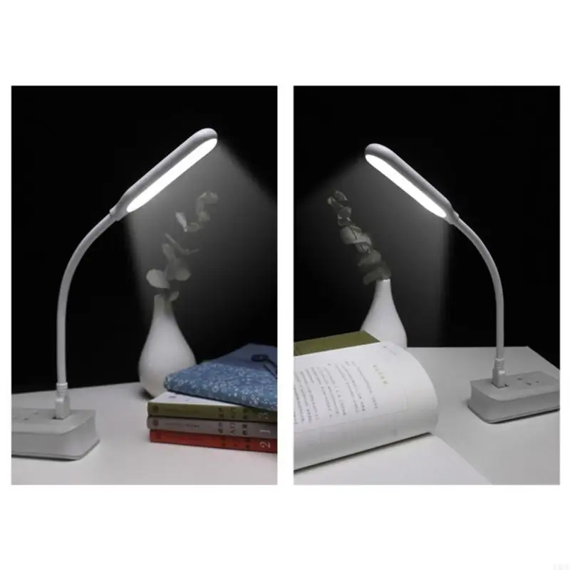 USB Operated Task Lamp Featuring Variable Brightness And Color Temperatures Suitable For Study Workspaces 83CF