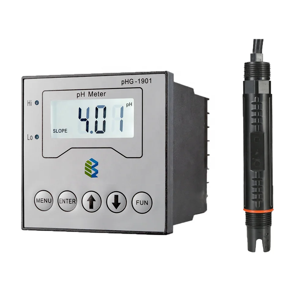 pHG-1901 Industrial On line Swimming Pool Digital ph ec meter