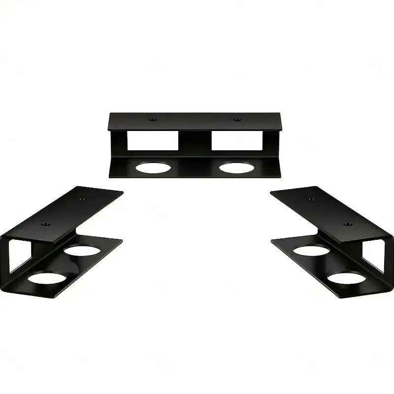 (BF06)Under Desk Laptop Mount Metal Under Desk Shelf Holder For Laptop For Mini Keyboard Storage Rack