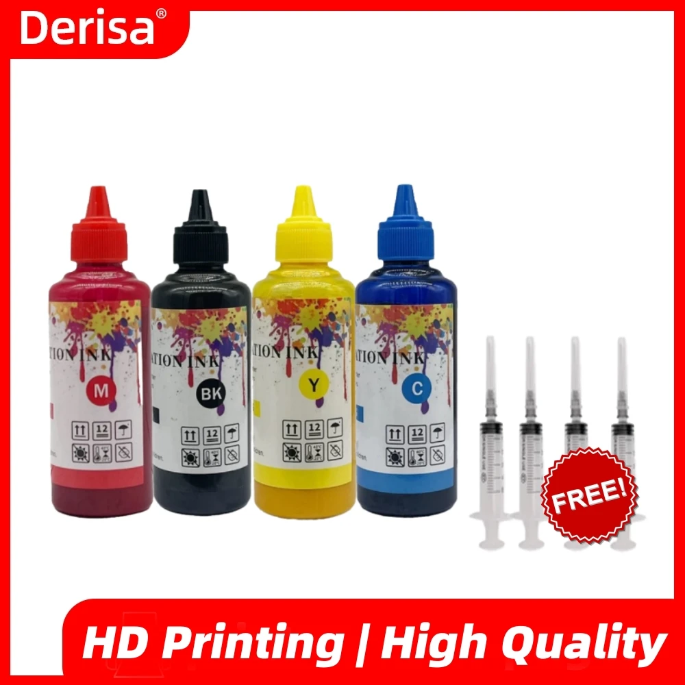 100ML Universal Thermal Sublimation Ink Refill For Epson Desktop Inkjet Printer BK C M Y Heat Transfer On Mugs Polyester Shirt