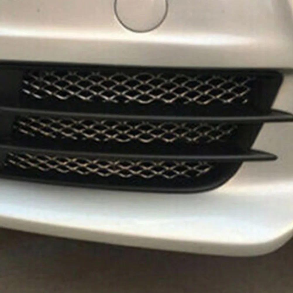 

33x100CM Black Aluminum Alloy Car Front Bumper Grille Mesh 8x25MM Cuttable Automotive Grilles Protection Screen