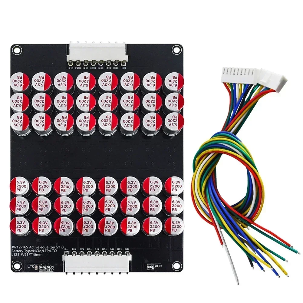 Battery Active Equalizer 60-300AH Capacity Energy Transfer Balancer For LiFePO4 Ternary Polymer Lithium Titanate Batteries