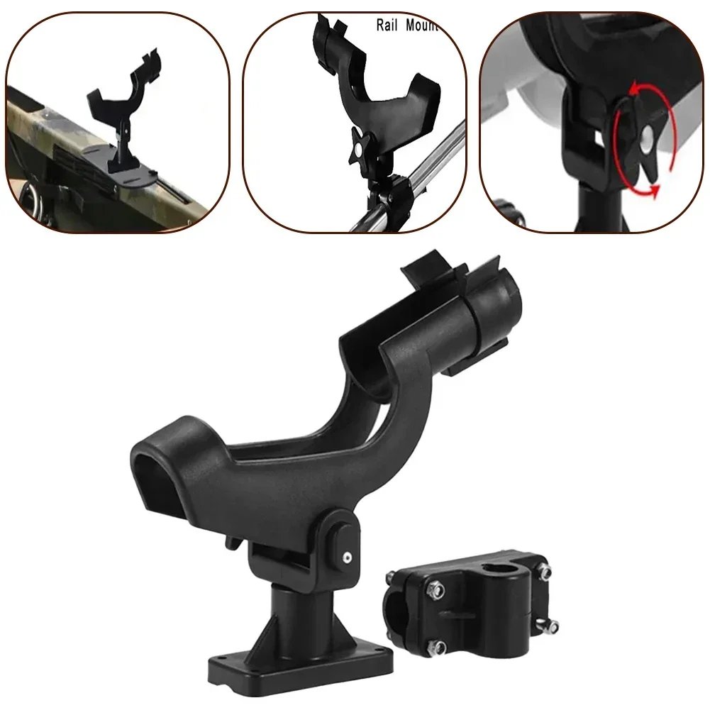 New Inflatable Boat Accessory Dinghy Raft Fishing Tool Rod Holder Device Pole Pvc Board Kayak Fixer Fix Pole Mount Support Tools