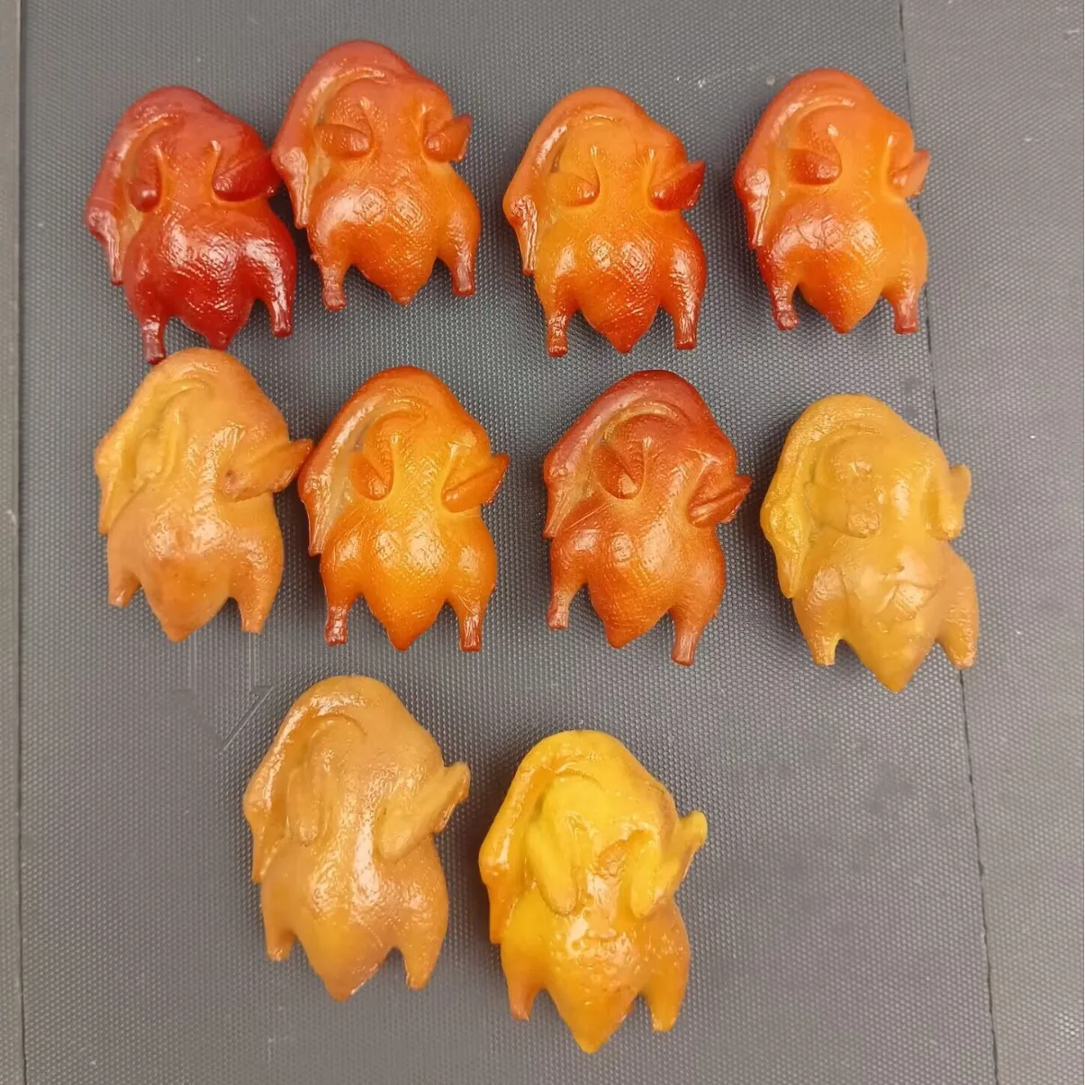 1pc Simulierte Lebensmittel Braten Ente Braten Huhn Modell Schaufenster Dekoration Requisiten Braten Huhn Braten Ente Gans