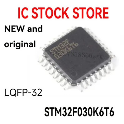 1PCS New and Original STM STM32F STM32F030 STM32F030K6 STM32F030K6T MCU LQFP-32 STM32F030K6T6