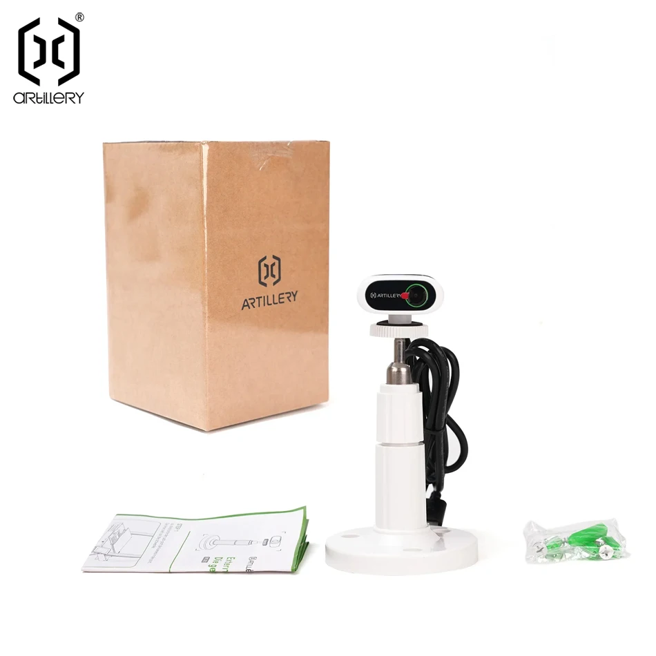 Artillery 3D Printer Wifi Camera for X4 Plus/Pro Suite for Real-time Printing Status Viewing On the Web Page