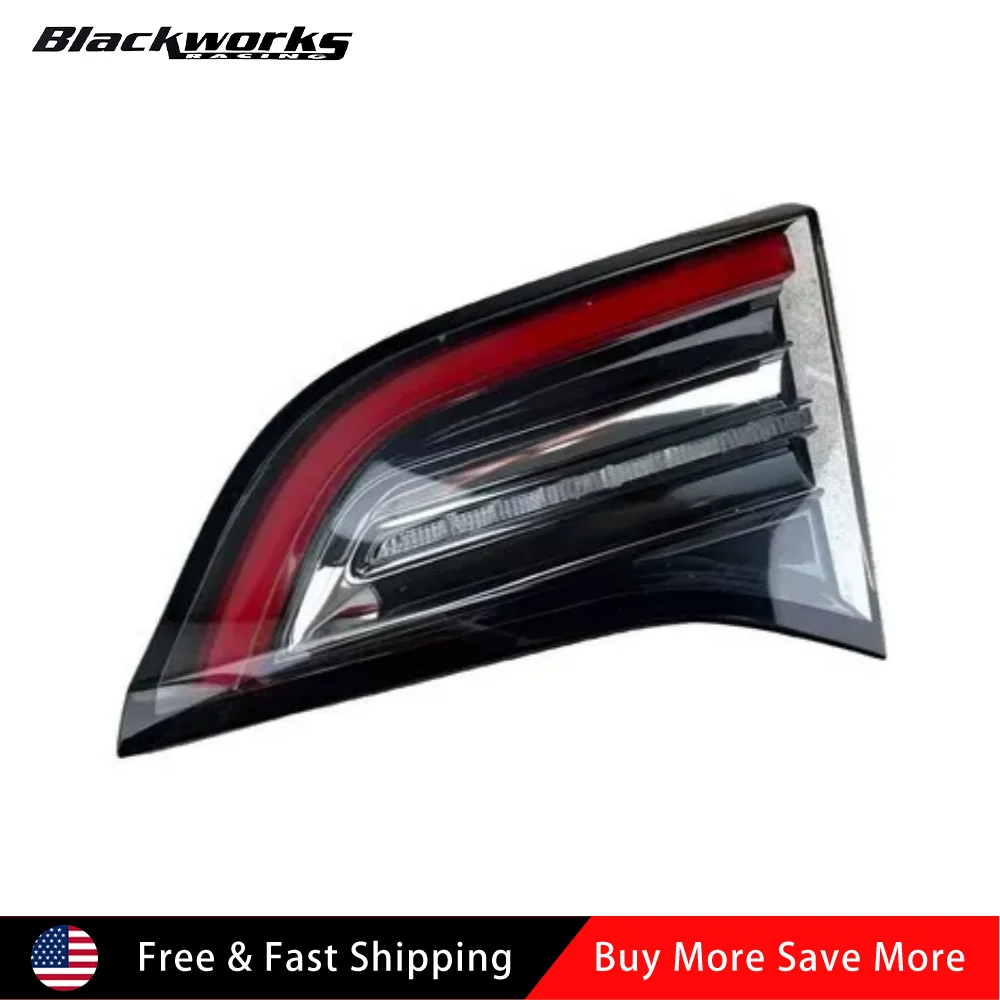1502089-00-B High Quality 4 Pin Rear Right Passenger Inner Tail Light Brake Lamp Assembly Black For 2021-2023 Tesla Model 3 Model Y