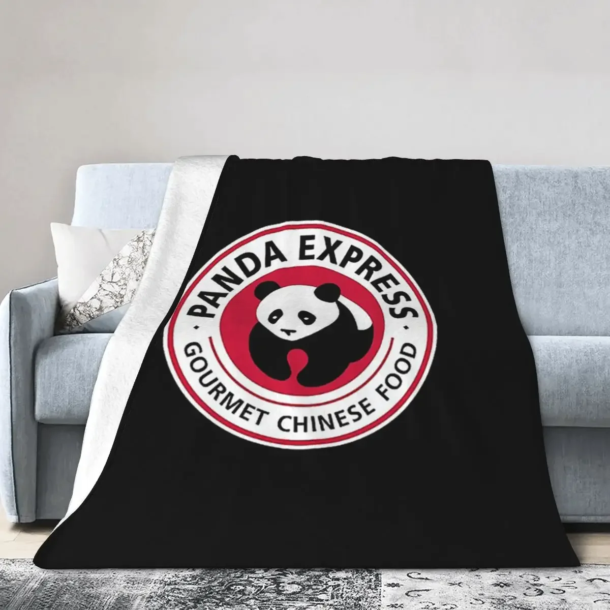 

BEST SELLER - Panda Express Blanket Soft Warm Flannel Throw Blanket Cover for Bed Living room Picnic Travel Home Couch