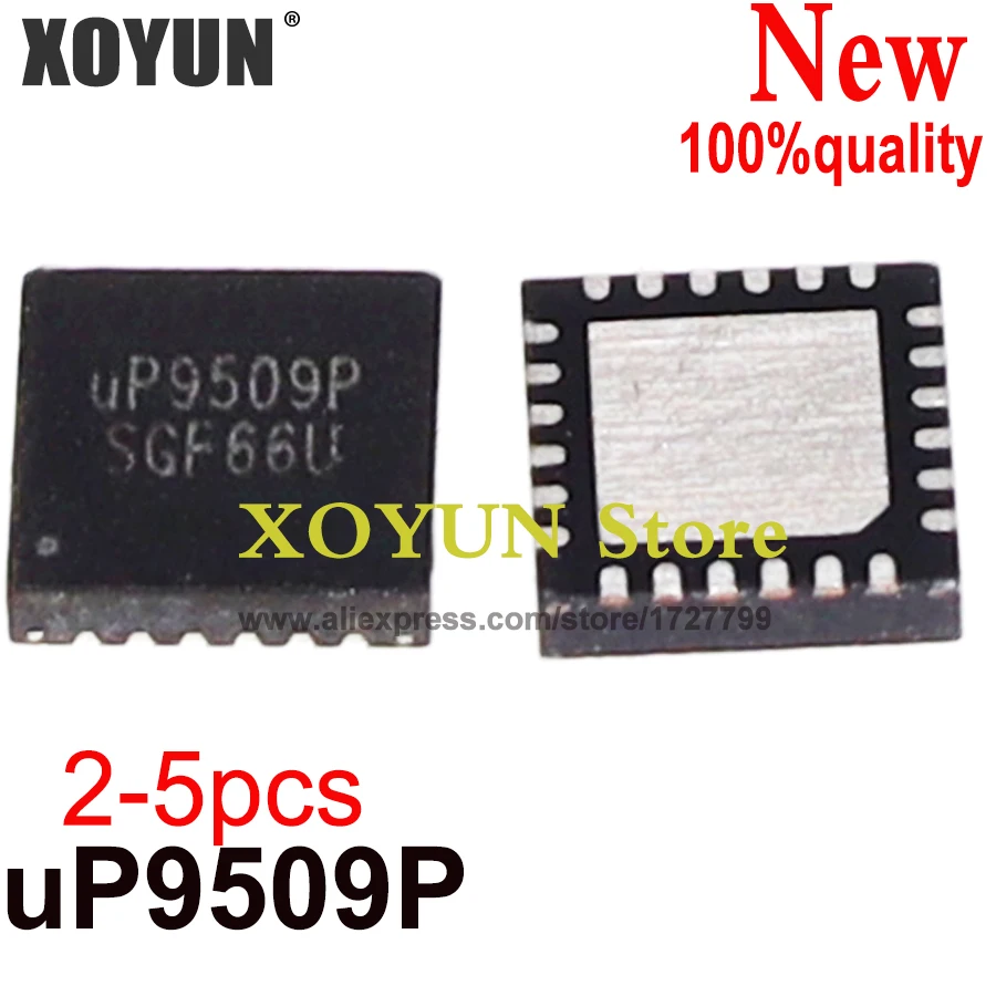 (2-5piece) 100% New UP9509P UP9509PQAG QFN-24