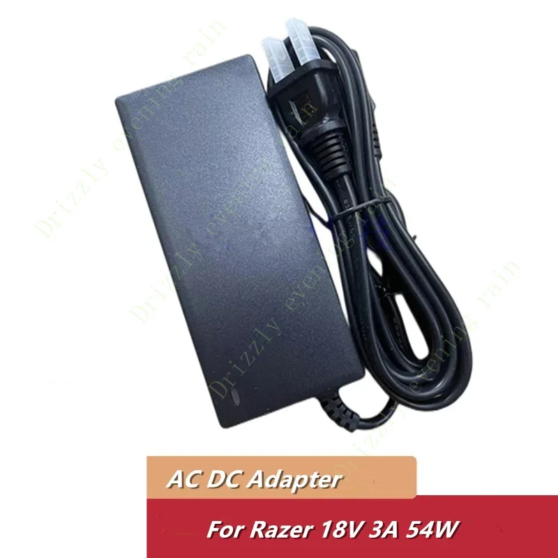 18V 3A 2.8A AC Adapter For Razer Leviathan RC30-012601 Elite Gaming Music SoundBar Speaker RZ05-01260100 R3U1 DYS650-180280W-K