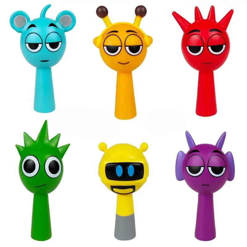 Game Sprunki Blind Box Pvc Figuur Speelgoed Sprunki Incredi Actiefiguren Collectie Model Pop Speelgoed voor Kind Verjaardag Kerstmis