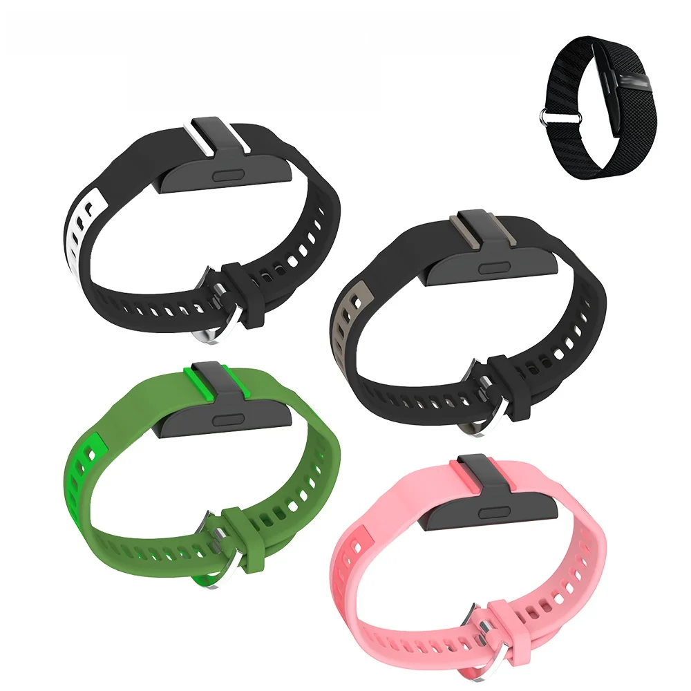 Simple Solid Color Silicone Strap For The Hume Band Smart Wristband The Strap Feels Comfortable On Your Wrist