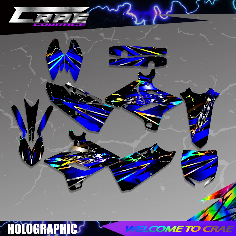 Motocross Background Graphics Decals Stickers Kit FOR YAMAHA YZ125 YZ250 125 YZ 2015 2016 2017 2018 2019 2020 2021 250YZ Custom