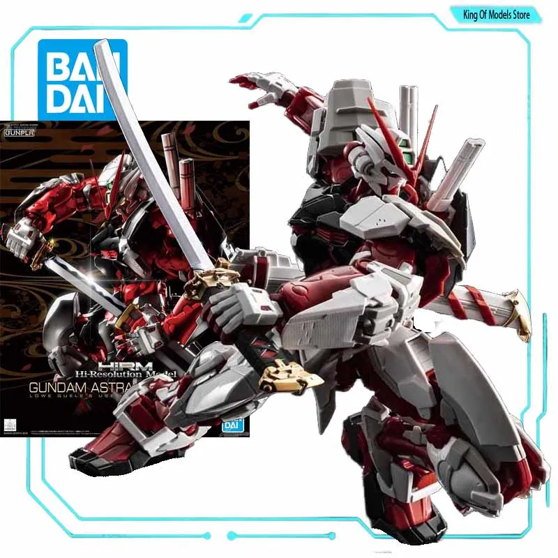 Bandai Original MODEL KIT GUNDAM HIRM GUNDAM SATRAY RED FRAME 1/100 Assembly Model Toys  Model Gifts for Boys