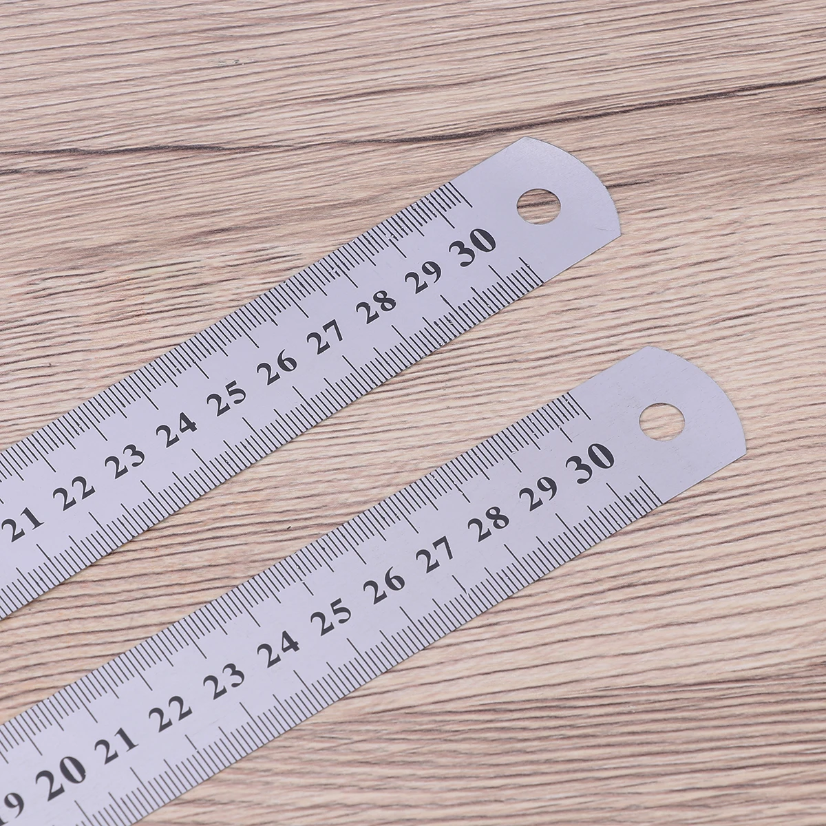 

10pcs Metal Ruler Precision Accurate School Stainless Steel Office Quality Practical Storage Friendly