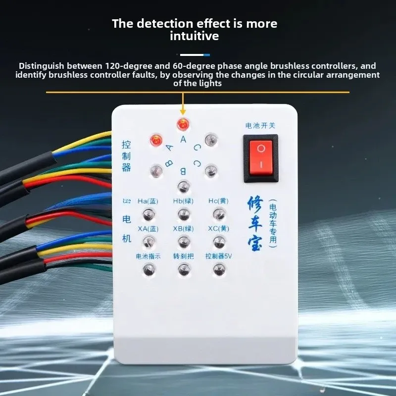 For Electric Vehicle Repair Tool Universal Maintenance Detector Battery Car Controller Motor Hall Sensor Tester 2025 New