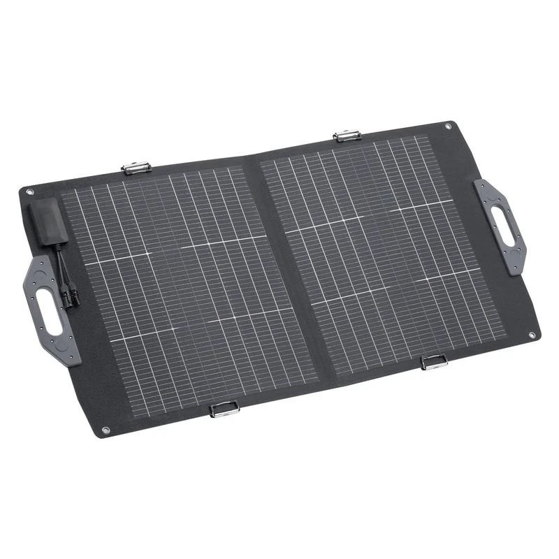100W Bifacial Solar Panel, 16BB N-Type Foldable Monocrystalline Solar Panel Charger 24% Efficiency, Portable with MC4 Output, USB-A (QC3.0), Type-C & DC Ports for Power Stations Camping Hiking