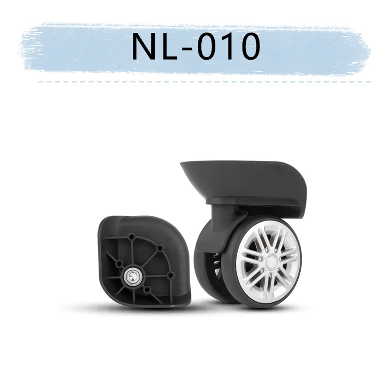 BAI XIANG NL-010 荷物ホイール交換キット - 静音回転ホイール + ドライバー荷物ホイール修理に適しています