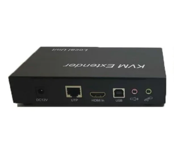 Professional Audio/Video/Lighting Transmission High-Speed Steel Extender 4K2K Zero Latency 100M Supports USB KVM for