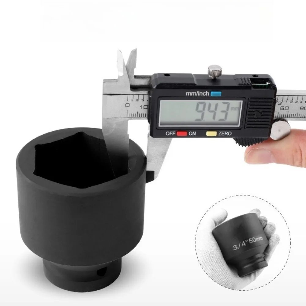 17-46mm 3/4 Schlagschrauber Innensechskant Erweiterter Sechskantschlüssel Heavy Duty Steckschlüssel Mechanische Automotive Werkstatt Werkzeuge Handwerkzeug – Detail 6