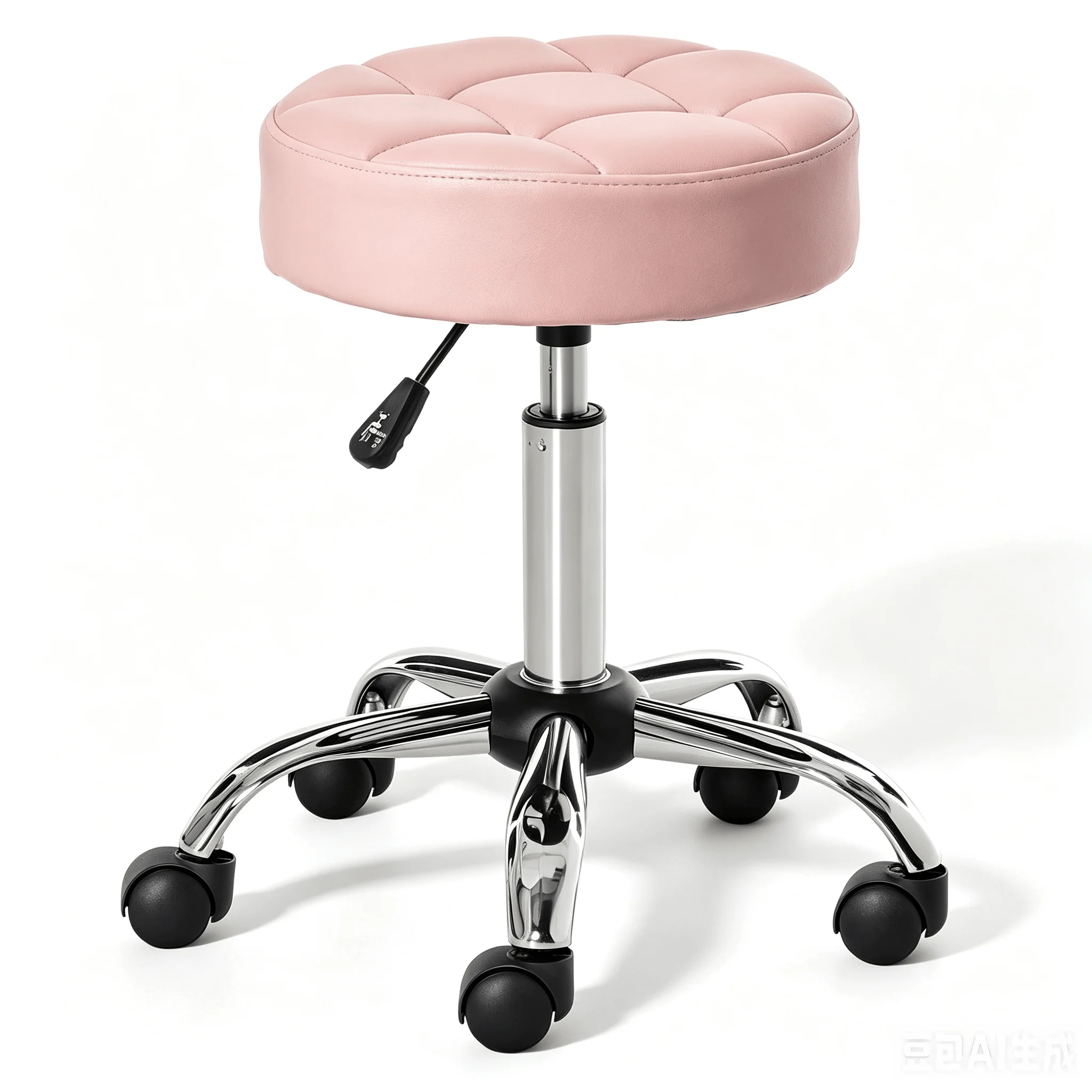 Beauty Salon Stool Adjustable Rotating Ergonomic Leather Executive Revolving Beauty Salon Chair For Nail Spa