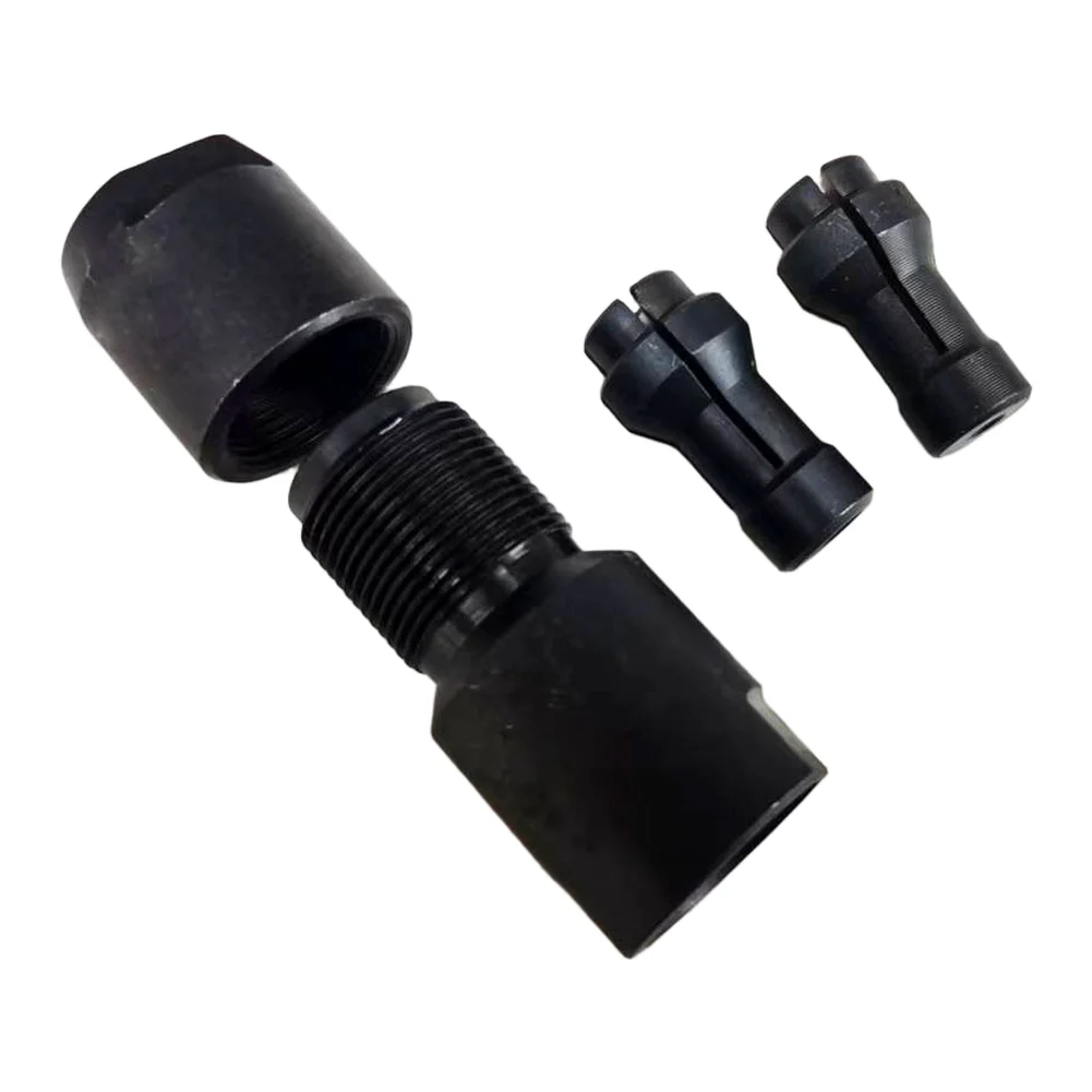 5/8-11 Thread Adapter Chuck for Angle Grinder Accepts For 3 6MM Shank Grinding Heads Easy to Use Compact 5CM Carbon Steel