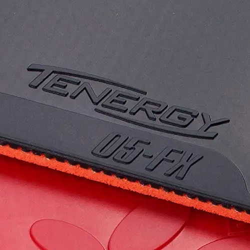 Butterfly Tenergy 05 FX Tafeltennisrubber 2,1 mm rood of zwart, professioneel omgekeerd tafeltennisrubber