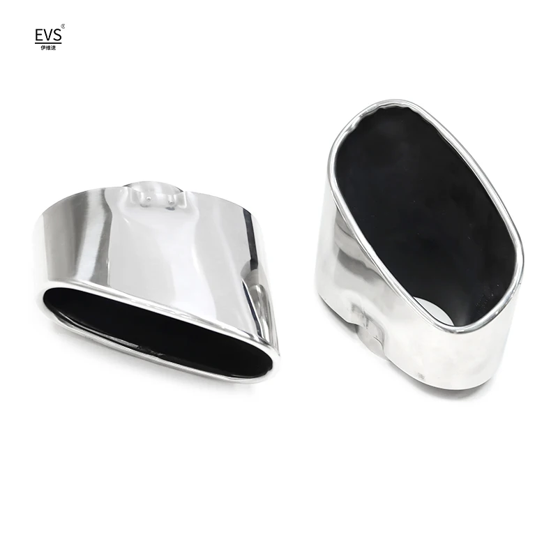 

1 Pair Chrome Exhaust Dual Tail Pipe Stainless Steel Exhaust Pipe For BMW X5 E70 2008 2009 2010 2011 2012 2013