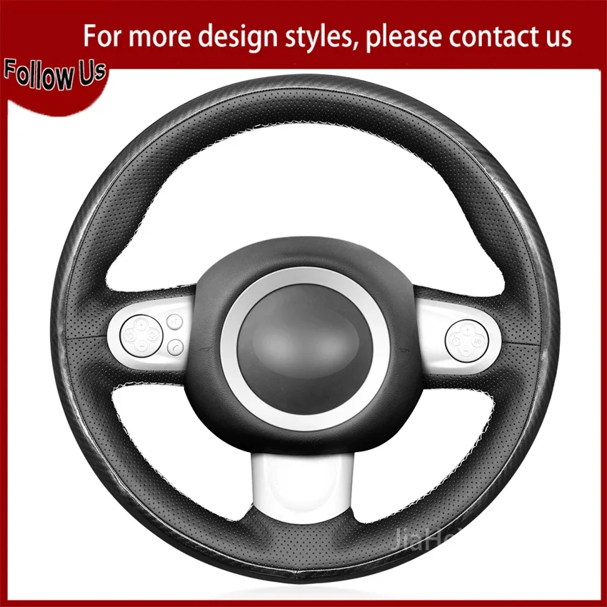 

Ручная работа, черное углеродное волокно, кожа, раньше для Mini (hatbackmini R56R57) Clubman Clubvan (3 Спицы)