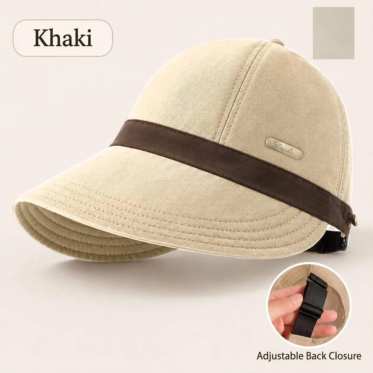 Women's Outdoor Hat - Adjustable Outdoor Sports Cap, Casual Versatile Sun Hat, Multi-Color Women's Baseball Cap