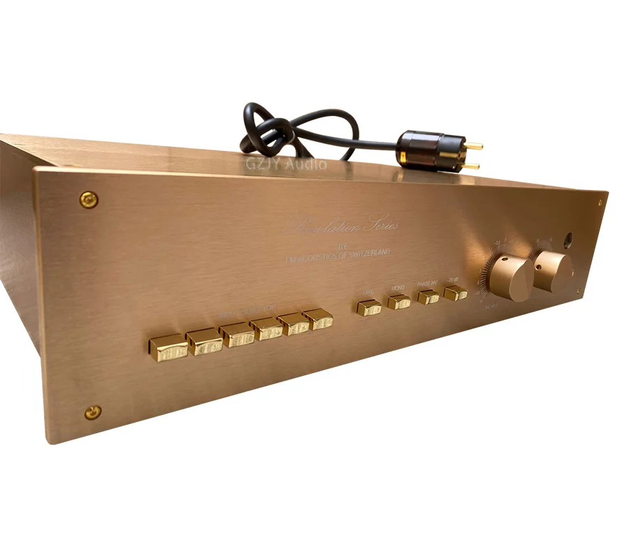 Latest Upgrade FM266MK2 Class A Preamplifier,Reference FM266MKII Fully Balanced Fever Preamplifier 1:1 Replication