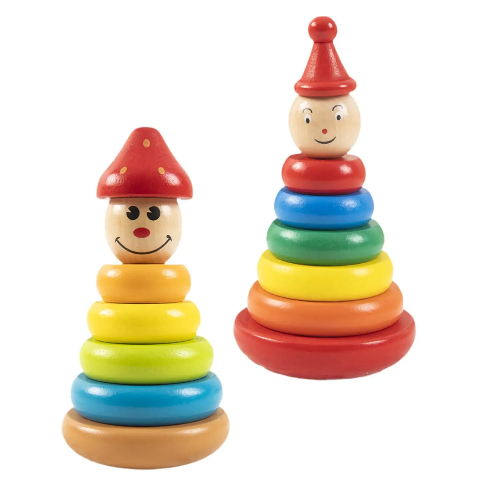 Colorful Rainbow Sensory Toy Fine Motor Skills Stacking Toy for Kids for Kids Ages 3-6 Years Children Boys Girls Birthday Gifts