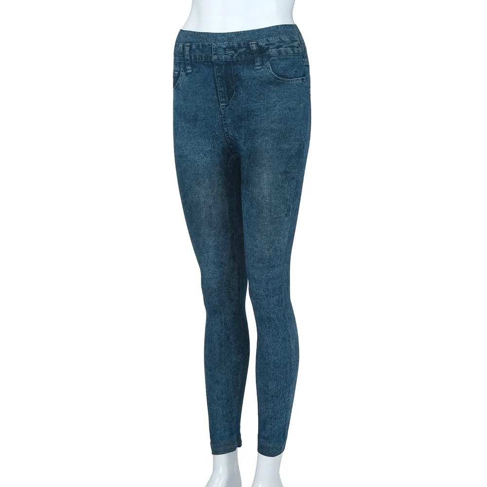 2024 Jeans attillati attillati Casual da donna primavera ed estate Slim Fashion pantaloni a matita elastici Leggings invernali caldi Jeggings