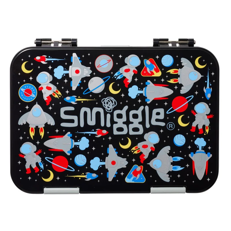 Australian smiggle lunch box food grade tritan primary school children's snack lunch spring and autumn picnic school supplies