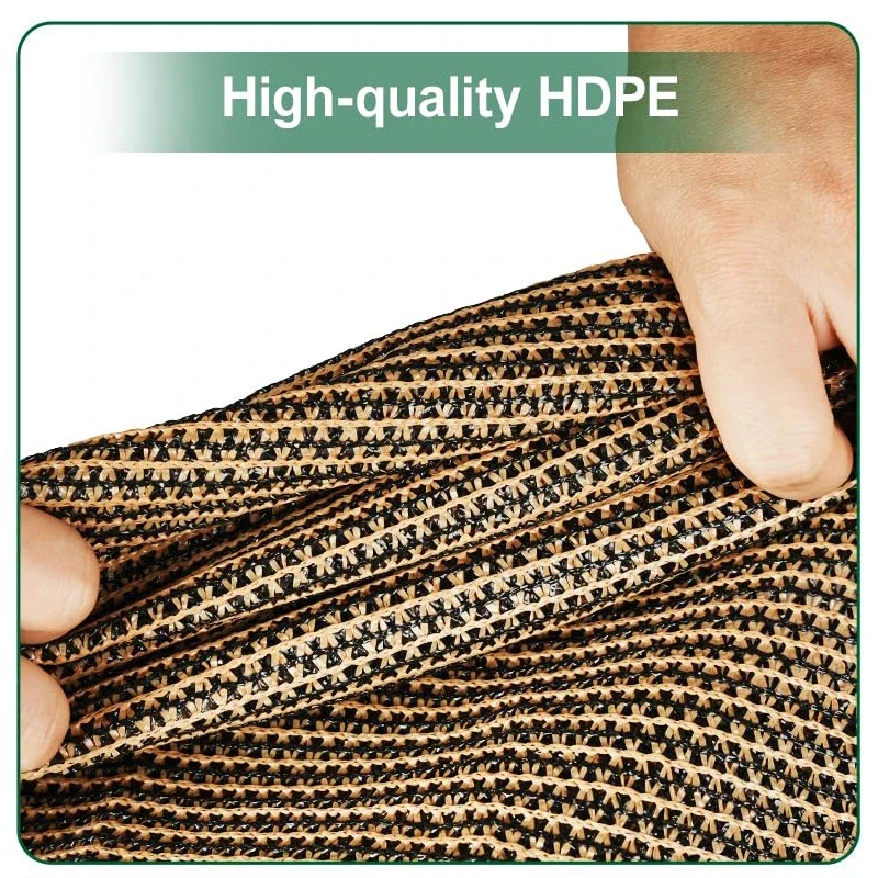 屋外シェードメッシュセイルガーデンデコレーションバルコニー車用ガーデニングツールセイルシェーディングデコレーションヤードフェンスネットキャンプテント