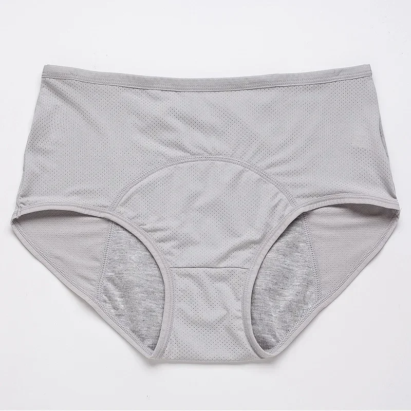1pcs Women's Physiological Briefs Girl Menstrual Panties Ladies Period Leak Proof Panty Mid Waist Ice Underwear - view 5