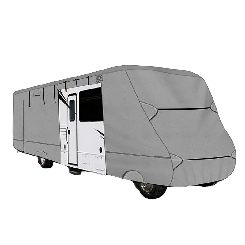 2026 RV Roof Protective Cover Black Foldable Sunscreen RV RV Cover Resistant Roof Waterproof Supplies