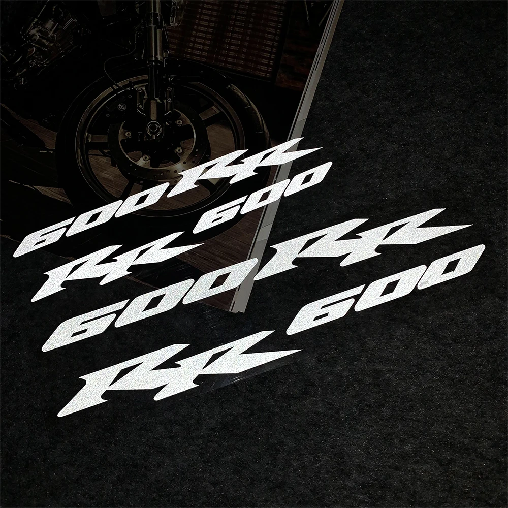 Pegatinas reflectantes para Motocicleta, calcomanías con emblema de tanque, 2 piezas, para Honda CBR 600RR Fireblade Adhesivo