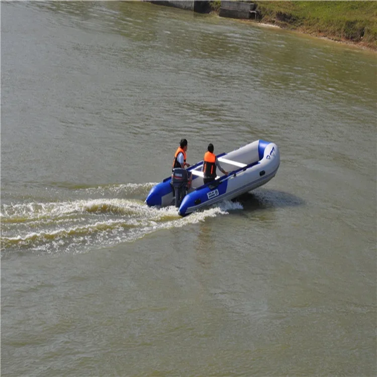 China Wholesale small fishing boats for sale with stock inflatable sailing boat electric pump for inflatable boat water surfing