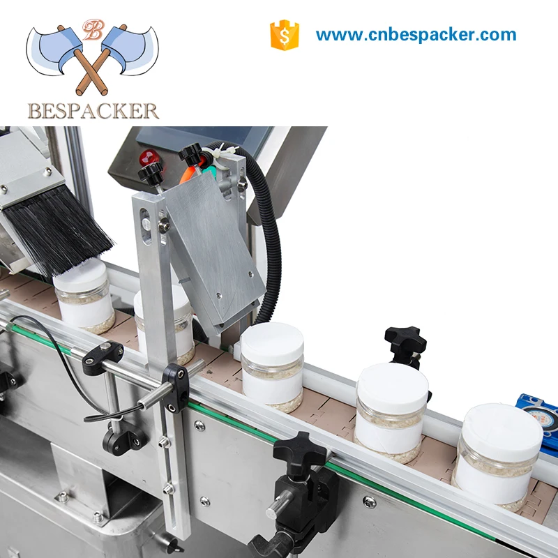 MT-220 Автоматическая плоская банка для домашних животных, пластиковая стеклянная бутылка, этикетировочная машина для наклеек